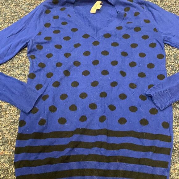 Ann Taylor Loft Polka Dot Top sz. XS - Picture 2 of 2